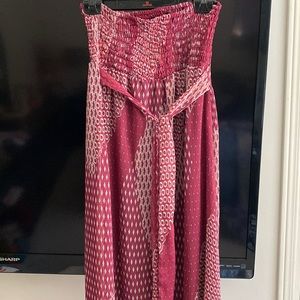 Italian Made Strapless Dress